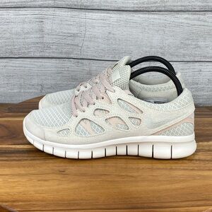 Nike Free Run 2 Pure Platinum Light Pink Running Shoes DM8915-001 Women’s Size 8